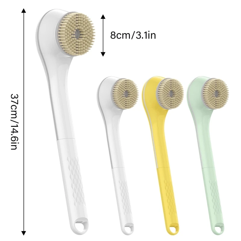 Brosse de douche électrique aste, brosse de lavage domestique efficace, brosse de bain électrique, plastique Bergame, nettoyage complet du corps