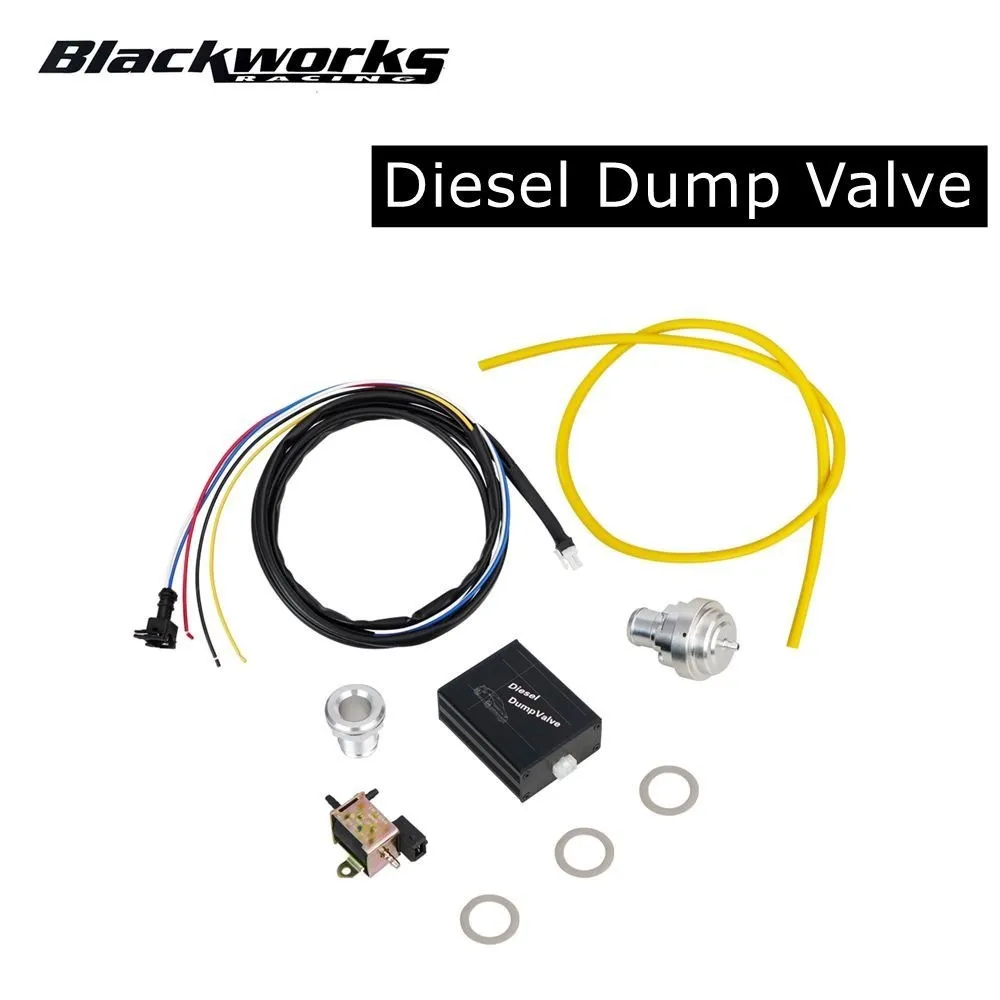 Universal Electrical Turbo Diesel Dump Valve Vacuum Blow Off Valve Kit For VW AUDI 1.9 2.0 TDI Diesel Engines Aluminum BOV-1011A