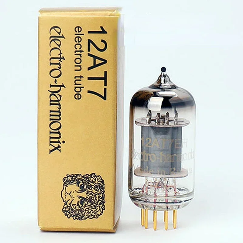 12AT7 EH Gold Foot Brand New Russian Vacuum Tube Factory Precision Paired HIFI Audio Power Amplifier Speaker Tube Preamplifier
