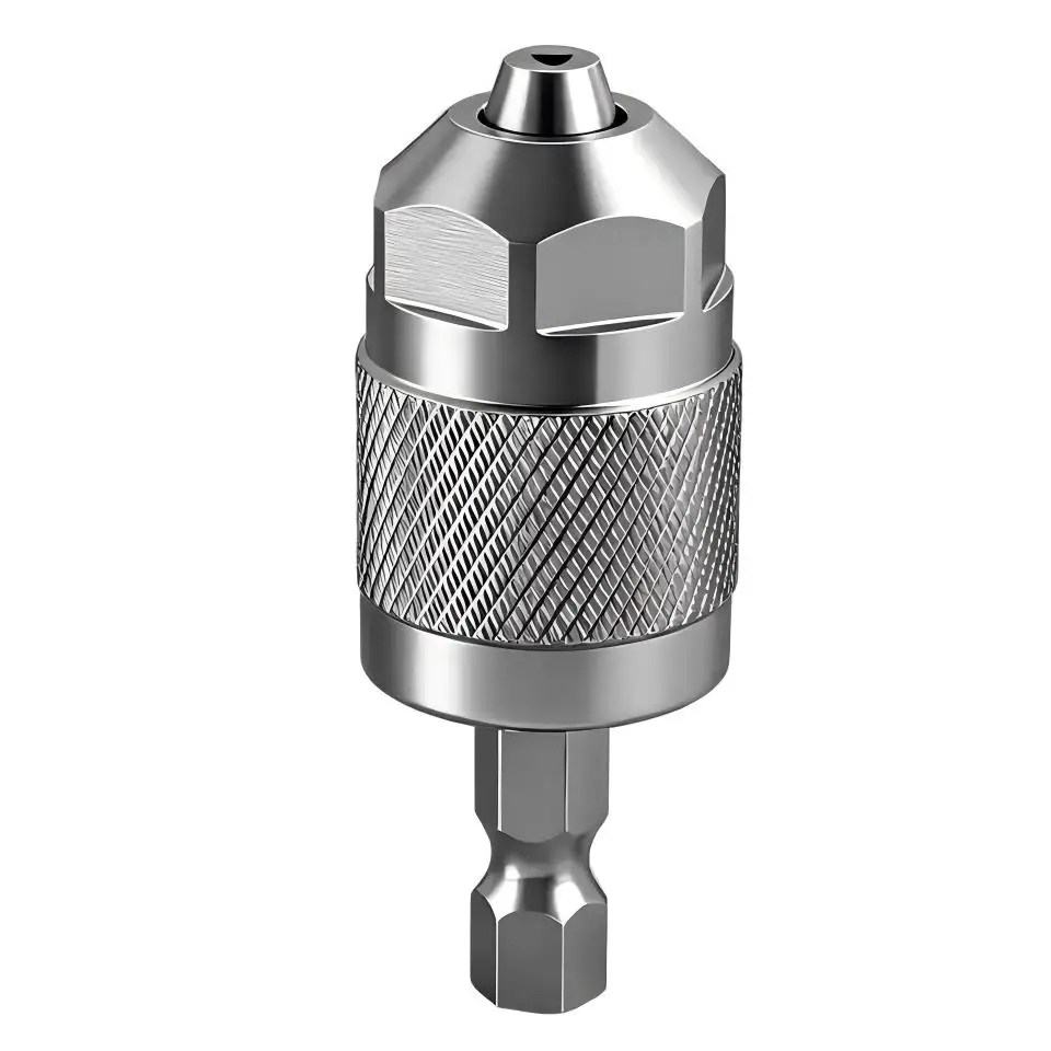 

Быстросменный адаптер для сверлильного патрона, 3-кулачковый, с шестигранным хвостовиком, пневматический конвертер для сверлильного патрона для деревообработки и электроинструментов