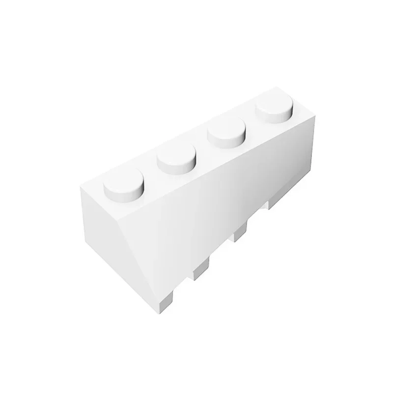 MOC 10PCS 43720 4x2 Wedge Sloped Board Building Blocks Kit Right Connector Bricks Particle Puzzle DIY Toy Children Birthday Gift