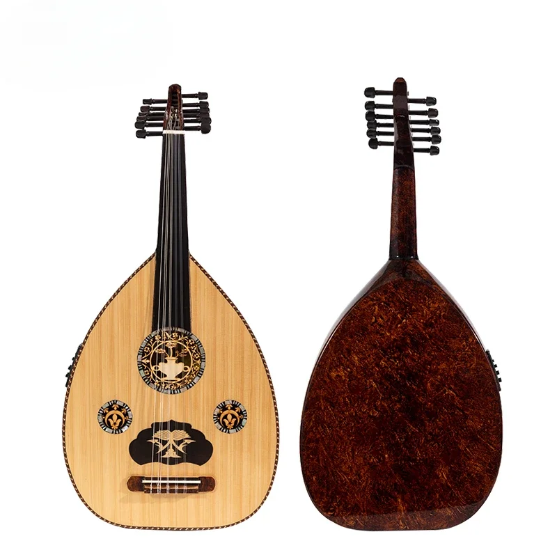 Gawharet ElFan OE-1 OUD EQ 12strings Oud Musical Instrument PICK UP Middle East Guitar Traditional Egyptian Musical Instruments