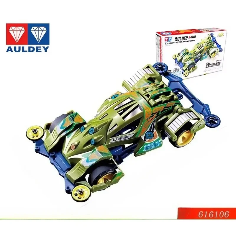 

AULDEY‌ Original Four-wheel drive racing Dream Team Competition Special Assembly Mobile Phone Model Collection Gifts In Stock