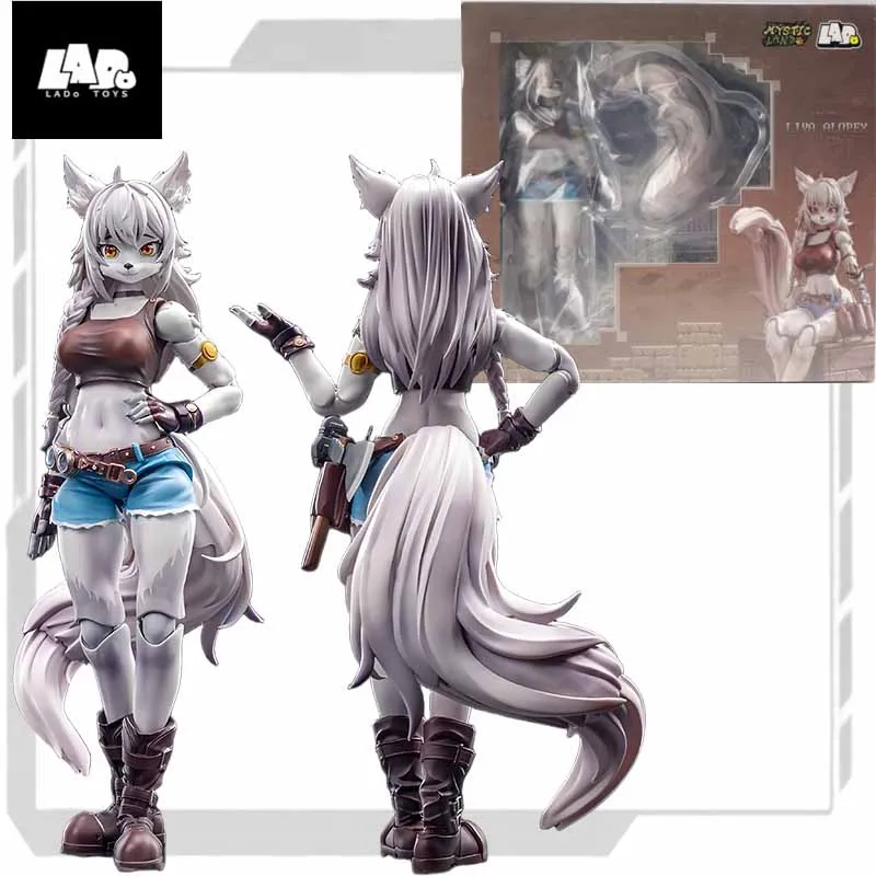 LADo TOYS KIT MODELLO originale LIYA ALOPEX Anime Action Figure Modello Giocattolo Regali per Ragazzo ragazza Confezione da collezione in schiuma di cotone