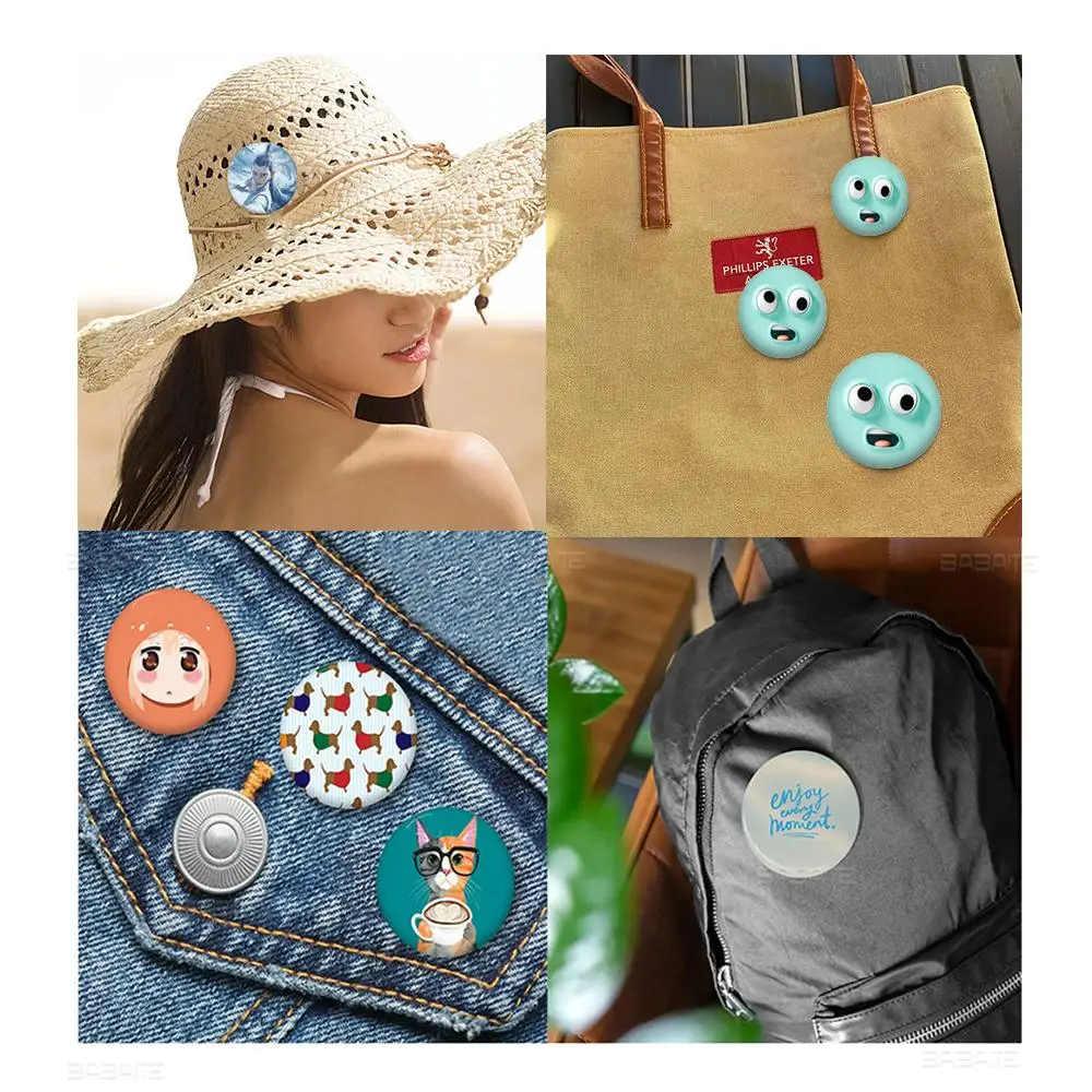Niedliche Num Noms Anime Anstecknadel Handgefertigte Brosche für Kleidung Cartoon-Abzeichen Rucksack-Dekoration Schmuck-Accessoires – Detail 2