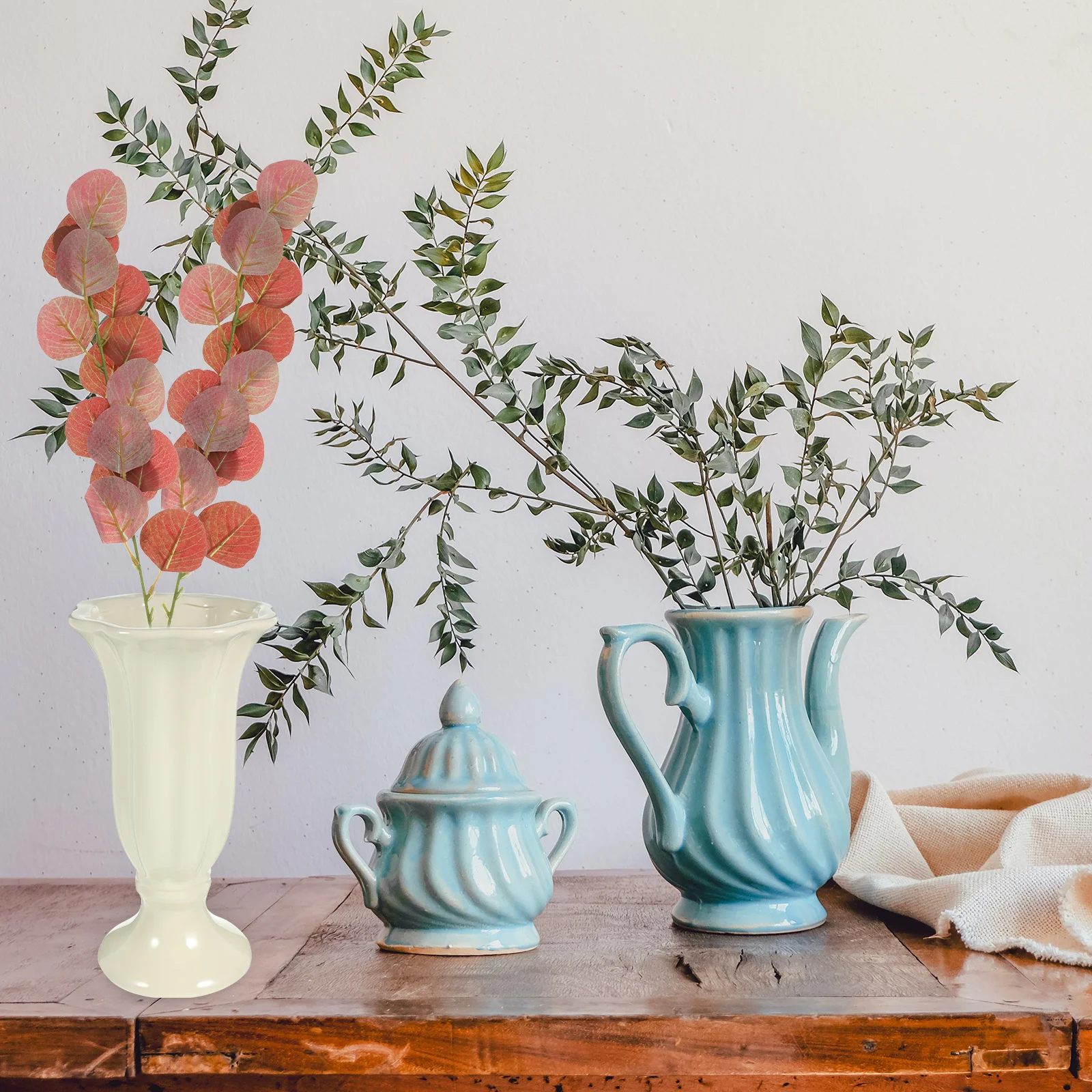 

Vintage Ceramic Vase Roman Decorative Flower Bottle for Dried Flower Arrangement Table Centerpiece Home Decor Ceramic Vase