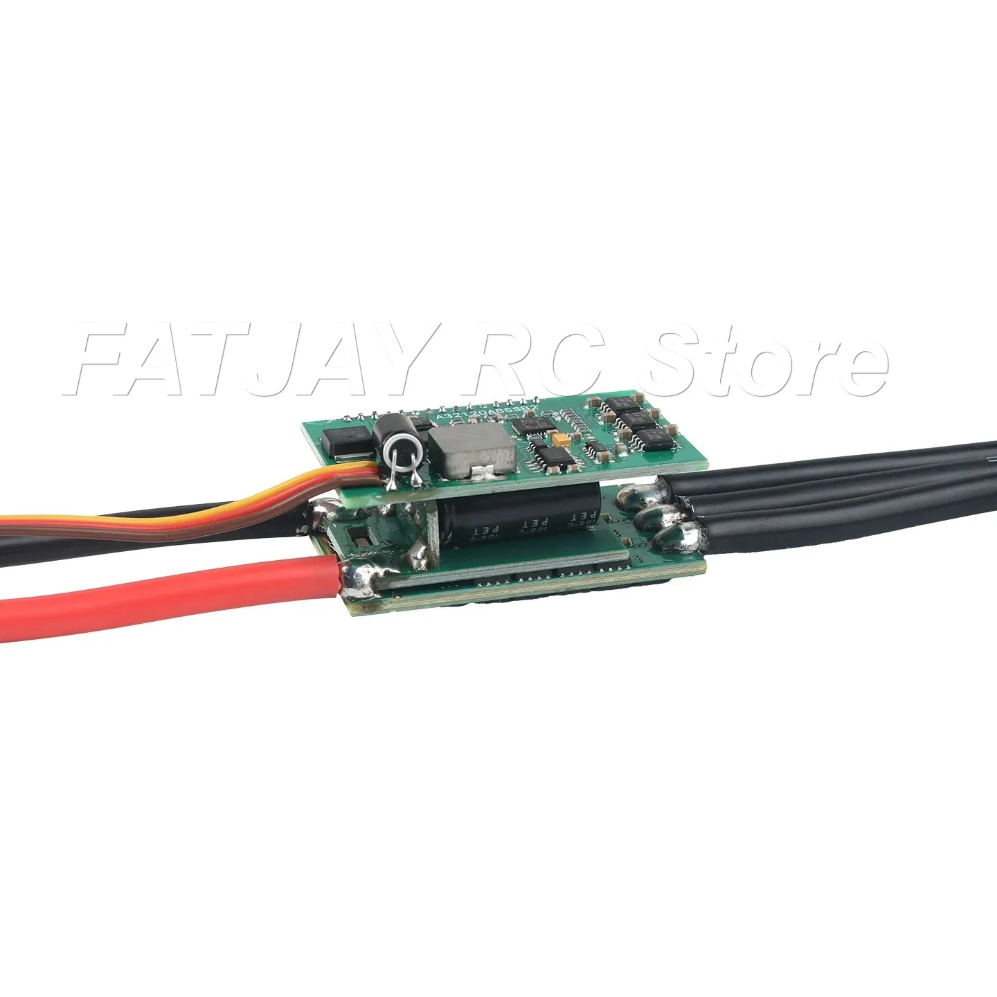 FATJAY 100A 12S 48V ESC 5.5V 8A BEC 100% Forward/Reverse Speed Underwater Thruster
