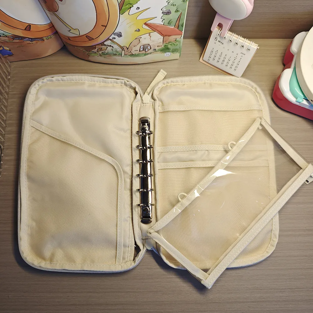 Large Capacity Portable Multi-Functional Pain Relief Bag Document Storage Pouch Card Holder Convenient Carry-On Organizer