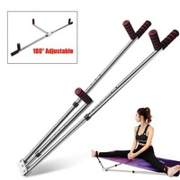 3 Bar Leg Stretcher Adjustable Split Stretching Machine Stainless Steel Home Yoga Dance Exercise Flexibility Training Equipment