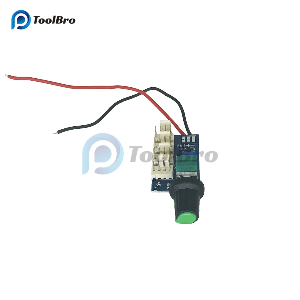 Manual four wire PWM fan speed controller with switch, chassis, 4-wire fan speed regulation, noise reduction DC12V, switchable