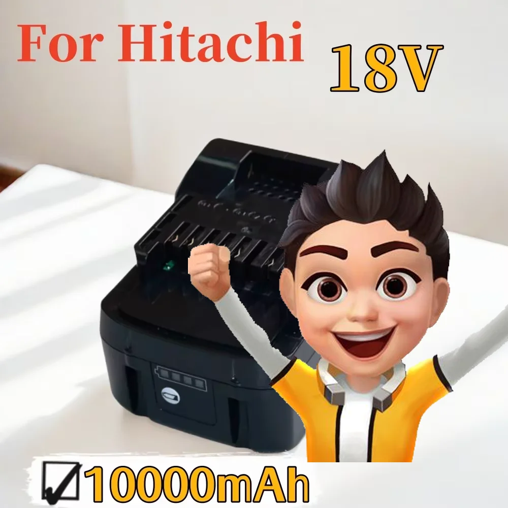 

18V 10000Ah Li-ion Replacement Battery for HITACHI BSL1830 BSL1840 BSL1860B BSL1820 Power Tools Batteries