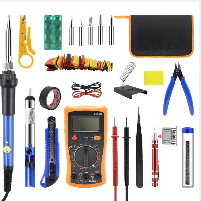 

Adjustable Temperature 60W Electric Soldering Iron for Welding and Household Maintenance