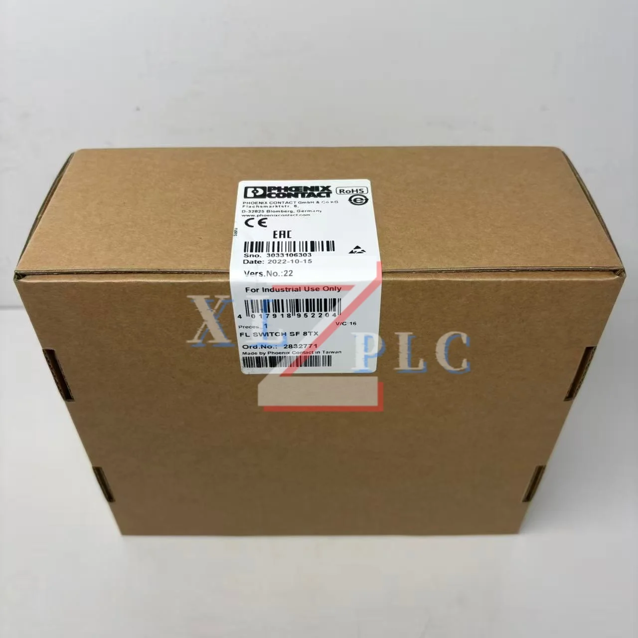 Nuevo interruptor industrial original 2832771 FL SWITCH SF 8TX