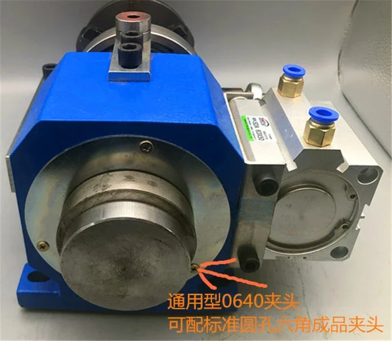 High precision 0640 pneumatic locking manual 3/4/6/8 degree head