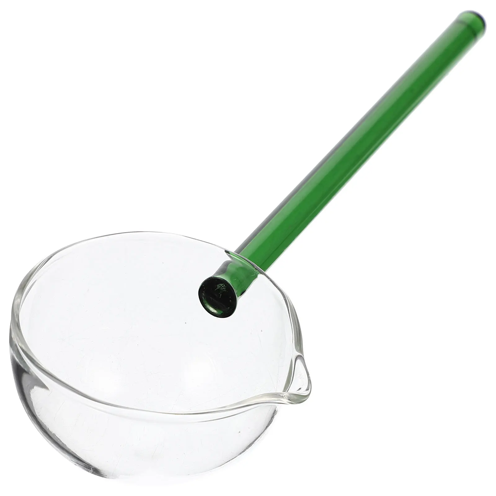 

Creative Glass Spoon Lightweight Elegant Design Household Restaurant Bar Clear Soup Stirring Dessert Spoon Stirring Scoop