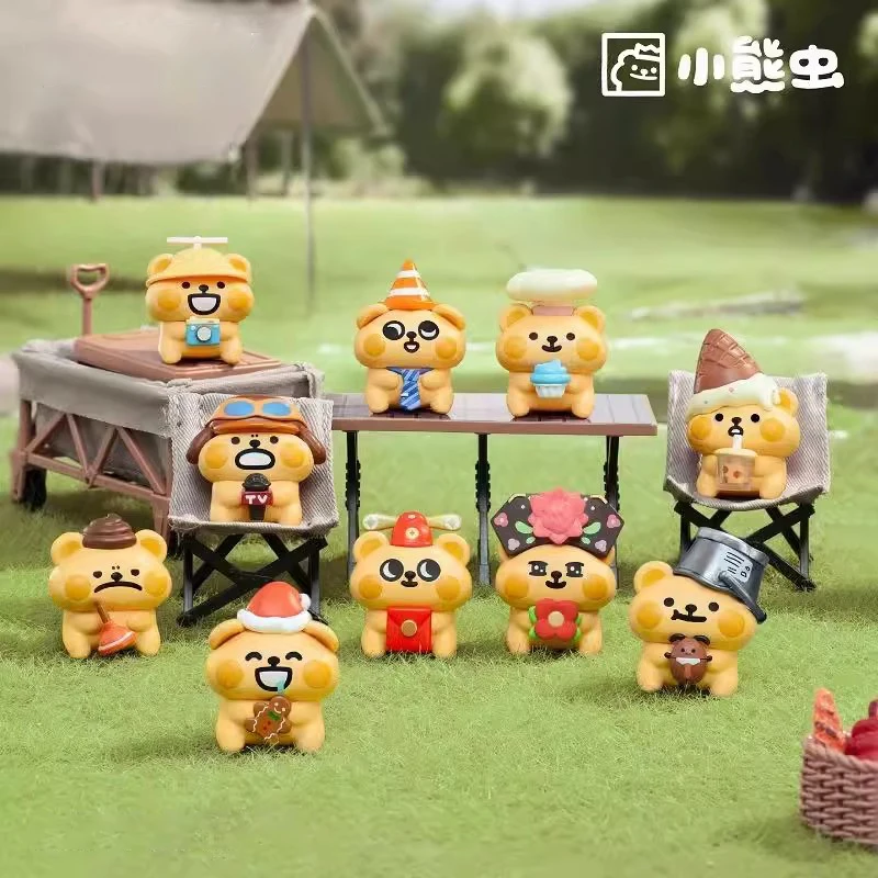 

Little Bear-Lazy Daily MINI Series Blind Bag Tide Toy Figure Cute Little Doll Ornament Children's Collection Toys Birthday Gifts