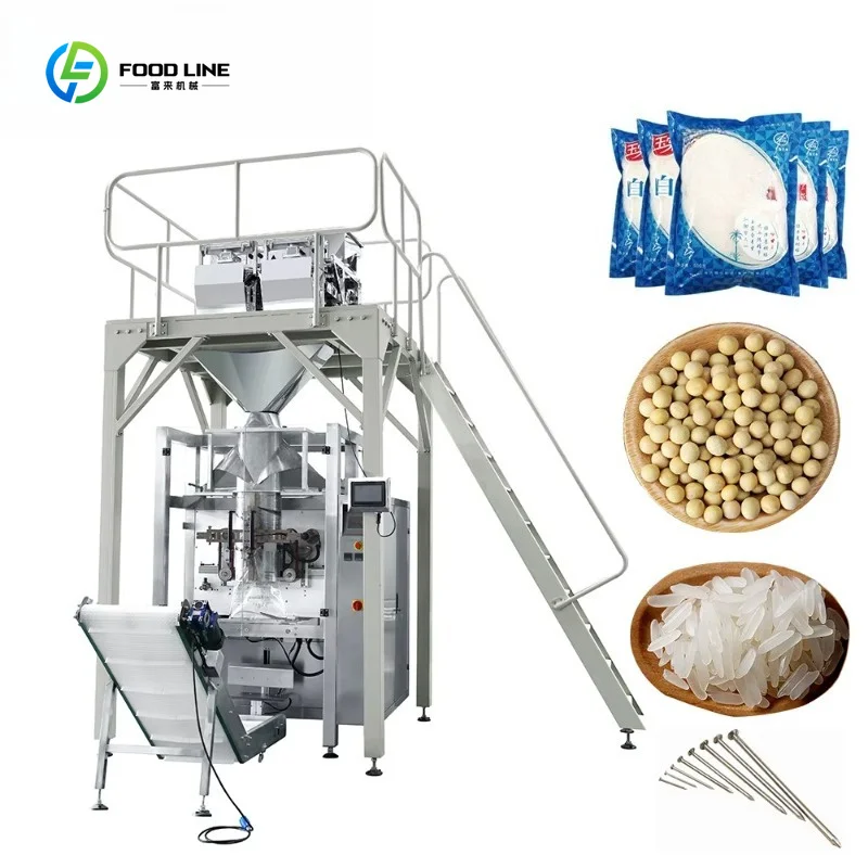 1kg-10kg CE Multifunctional Fully Auto Packing Machine with Multi-head Weighers for Rice and Seeds and Sugar Custom