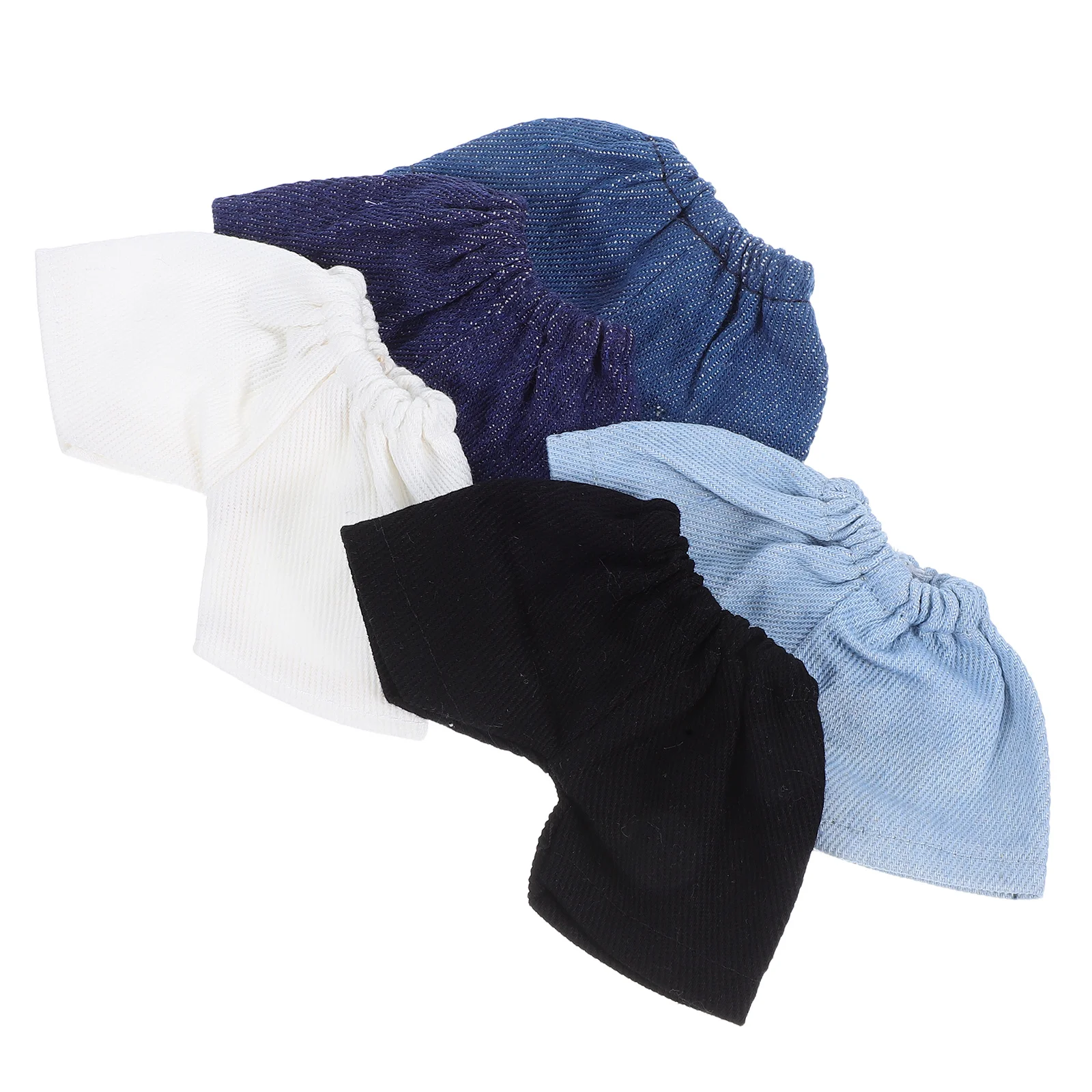 

5Pcs 20Cm Cute Short Pants Soft Stretchable Fabric for Mini Indoor Outdoor Display Wardrobe Essential Accessory