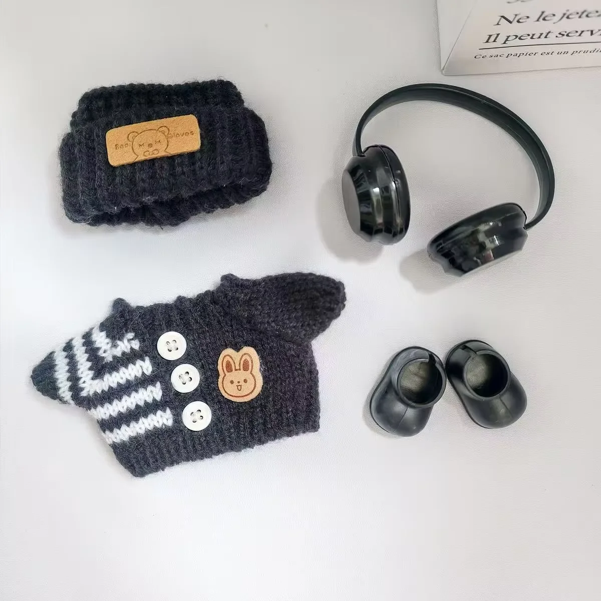 

Fashion Clothes Wear For 17cm Labubu, 6.7inch Doll Clothes Dolls And Accessories Cute Decoration Little Cloths( not doll)