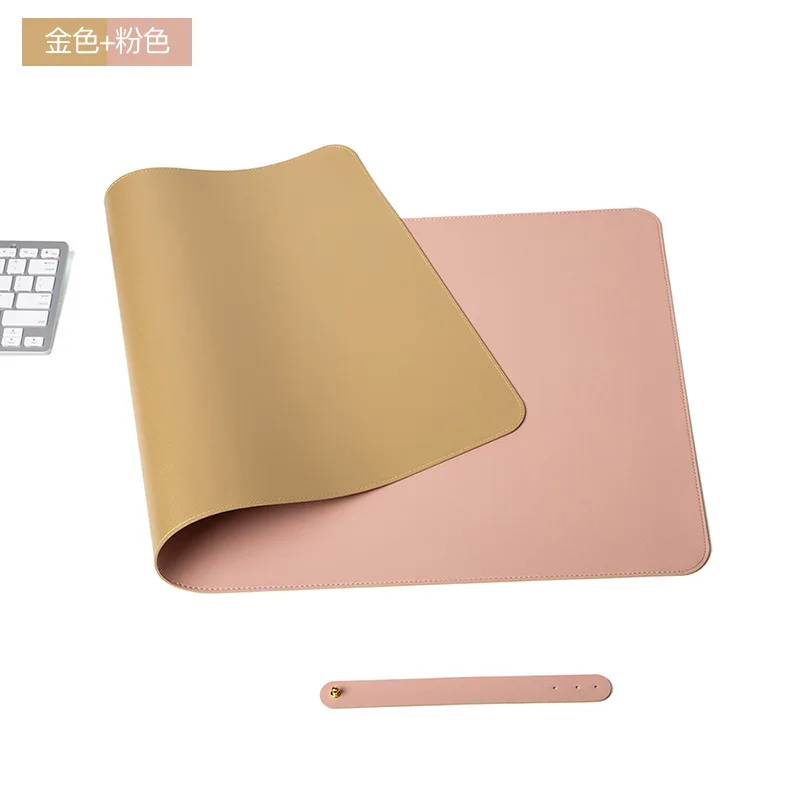 Double-Sided PU Mouse Pad, Tamanho Grande, Anti-Slip, Desk Mat, Computador Mousepad, Tapete de Teclado, Gamer Table Mat