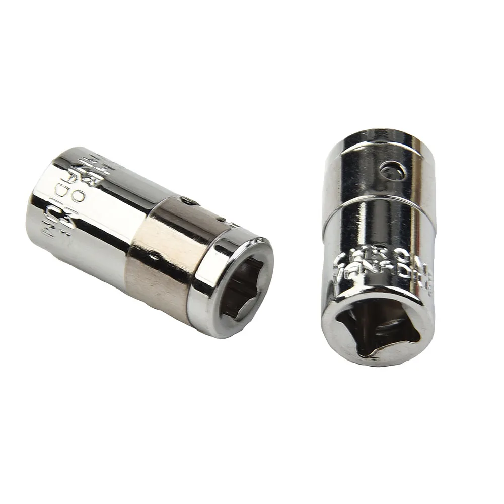 

Converter Socket Power Tool Accessories 2pcs Adapter Chamfer Converter Replacement Set Square Drive To 1/4 Inch