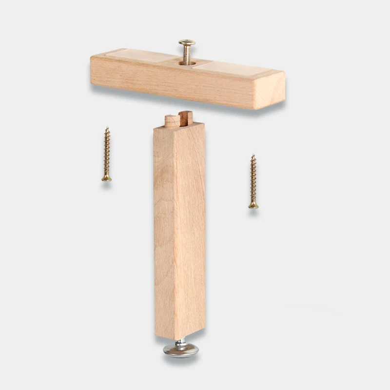 Quadro De Suporte De Placa De Cama De Madeira Maciça, Reforço De Suporte De Cama, Linha De Cama, Haste De Suporte De Esqueleto, Pé De Suporte De