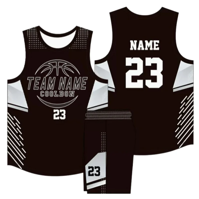 5PCS Men's Basketball Jersey Competition Uniforms Suits Breathable Sports Clothes Sets Custom Basketball Jerseys Shorts