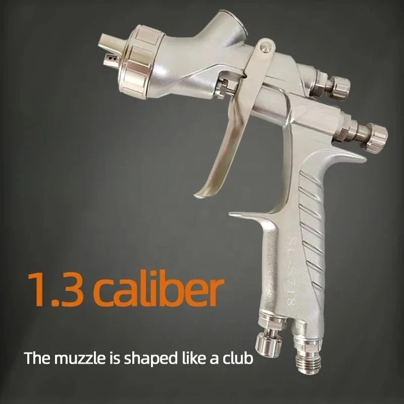 Spray Gun Car Air Spray Gun Professional Tool Nozzle Size 1.3MM  on the Tank 600 Ml High Atomization Slot Nozzle