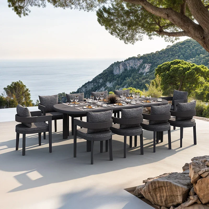 Lounge Outdoor Garden Furniture Sets Mobile Coffee Restaurant Outdoor Luxury Garden Furniture Sets Designer Mesa Home Furniture