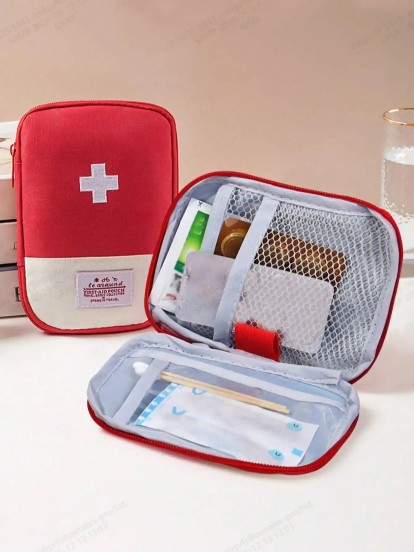 1/2PCS Portable Travel Medical Bag Medicine Storage Organizer for Outgoing Trips