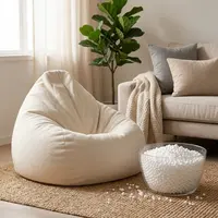 1 Bag Soft Compressed Foam Beads for Bean Bag Chairs Cushion Filling Sofa Pillow Refill Comfort Support Odorless Multifunction
