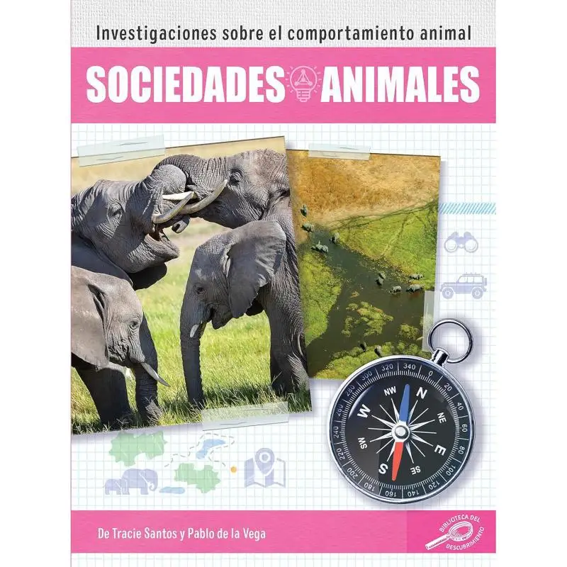 Spanish Science Readers Sociedades Animales Grade 14  Ages 610 Tracie Santos Rourke 9781731655042 Book