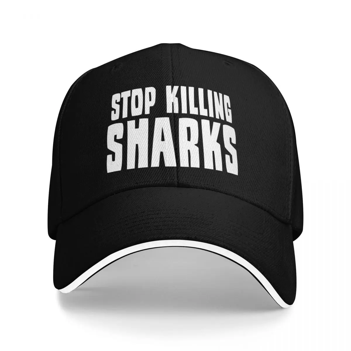 

Stop Killing Sharks Baseball Cap western Hat Beach Bag Hood For Women Men's