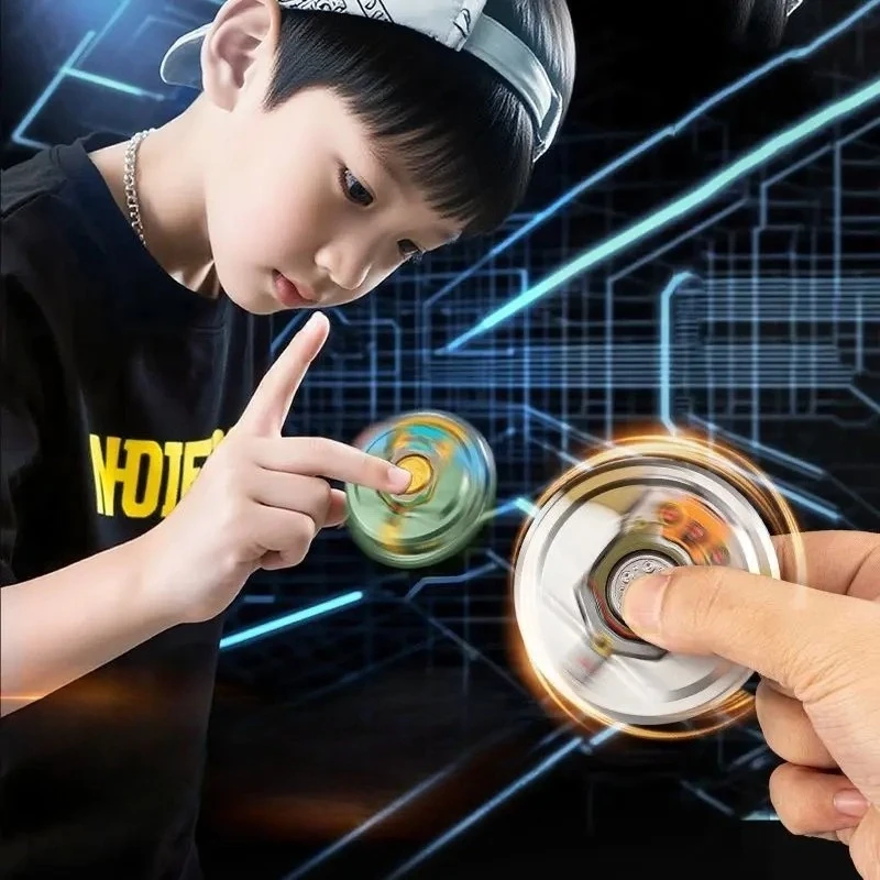 

Mechanical Deformed Robot Fidget Spinner Hand Gyro - Antistress Sensory Toy for Adults And Kids Birthday Gift