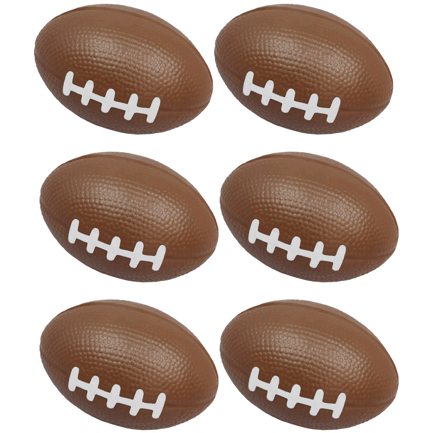 Mini foam squeeze rugby decompression anxiety Bulk mini rugby for parties and various holiday decorations
