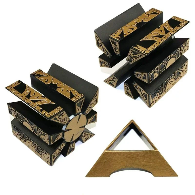 1PC Working Lemarchand's Lament Configuration Lock Puzzle Box from Hellraiser Decor Creative with Lock Detachable Magic Cube