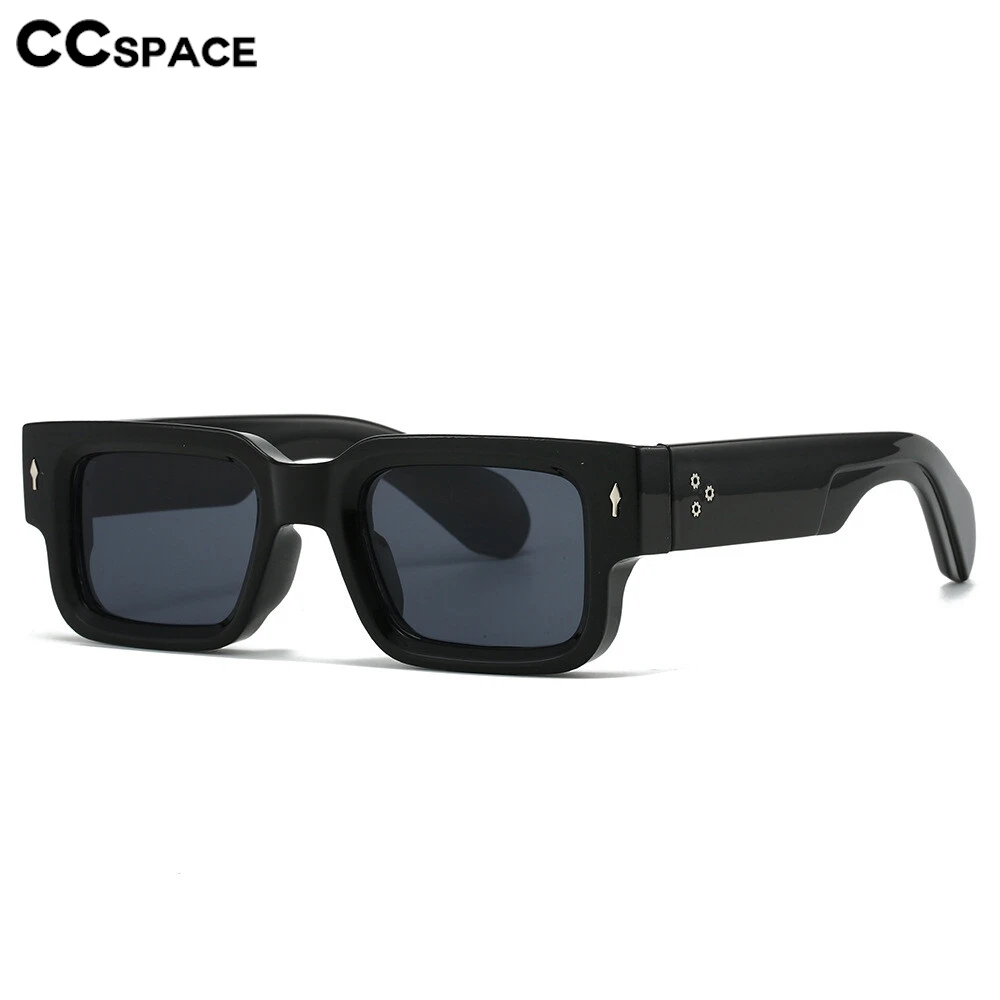 

Luxury Brand Designer Square Sunglasses Men Women Retro Rivet Suneyeglass Casual UV Protection Sunscreen Vacation Travel #302032