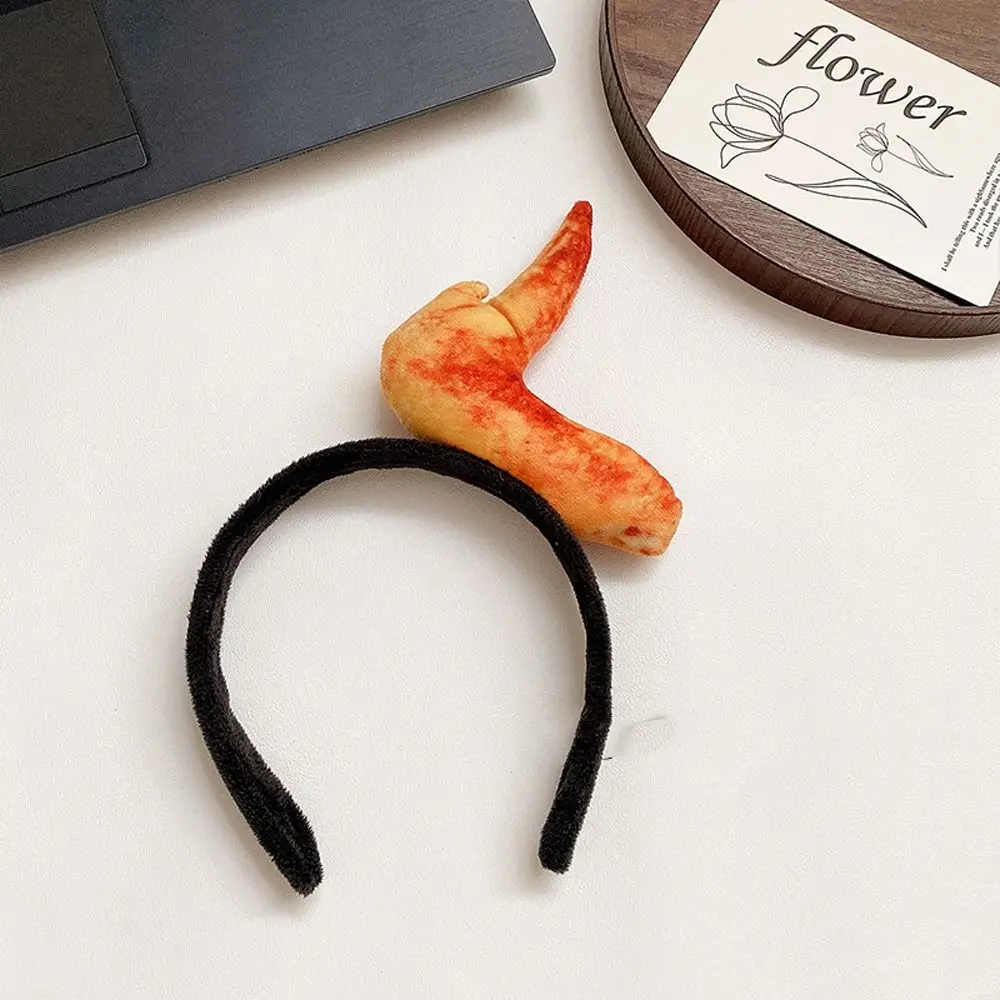 

Personality Strawberry Simulated Food Hair Hoop Bone Hamburg Hotdog Headband Vegetable Chicken Wing Female/Girls