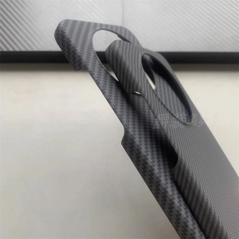 حافظة لهاتف Honor X9d ماتي من ألياف الكربون الصلبة الملمس نمط غطاء رفيع للغاية لهاتف Honor X9 D 5G X70 ممتص الصدمات