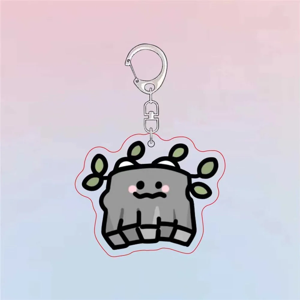 6 سنتيمتر لعبة معركة الخضار سلسلة مفاتيح مصنوعة من الأكريليك نموذج تأثيري شخصيات حلية اكسسوارات عيد الميلاد جمع الهدايا #3