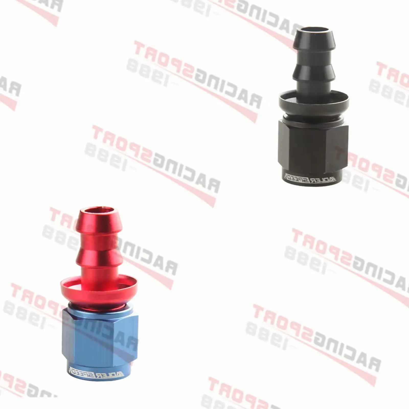 An4 4 סיבוב נשי ישר כדי לדחוף צינור צינור נעילה מתאים שמן דלק צינור צינור דלק מתאים ערכת מתאם