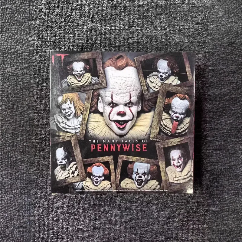 

Коллекционная фигурка NECA IT Пеннивайз, делюкс-издание, 7 фигурок, ультимативная модель для любителей хоррора, настольное украшение, игрушка-сюрприз для мальчика