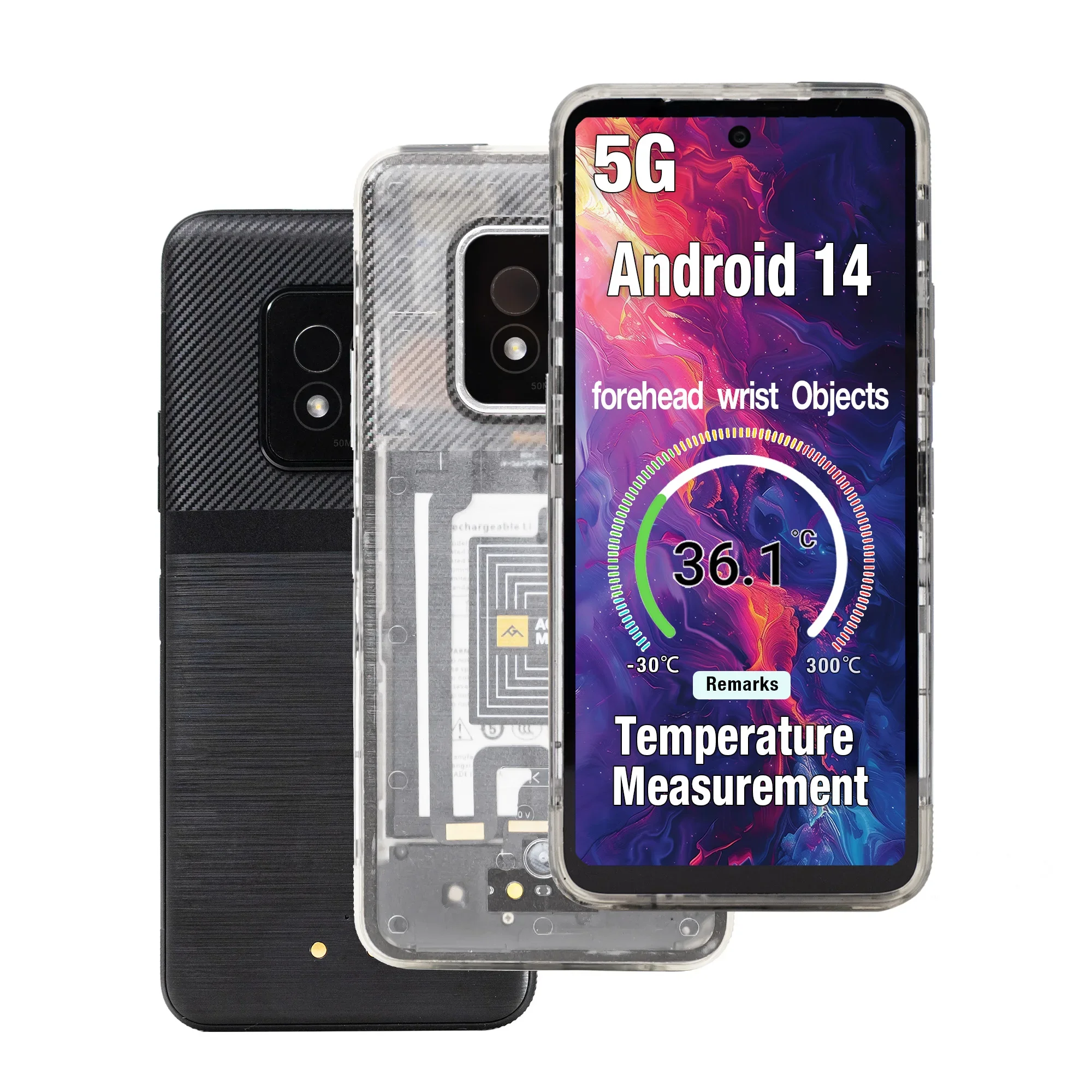 [Factory] AGM X6 5g Rugged Phone Android 14 Temperature Measurement Phone 5g Smartphone Cellphones 5g Smartphone