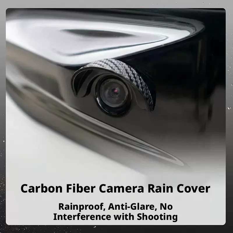 SEAMETAL 2/4PCS Car Camera Lens Protector Waterproof Dust-proof Car Rear View Backup Camera Cover Rain Shield Car Accessories