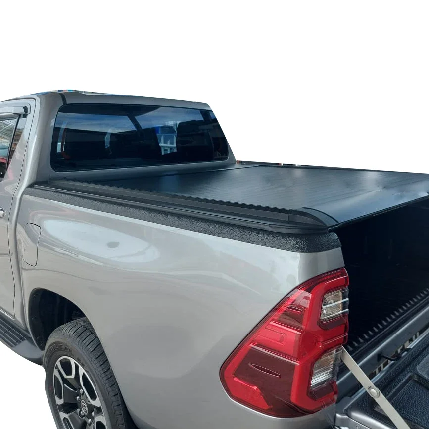 Pickup Truck Series Retractable Tonneau Roller Shutter Pick Up Truck Bed Cover for  Hilux 2005-2024