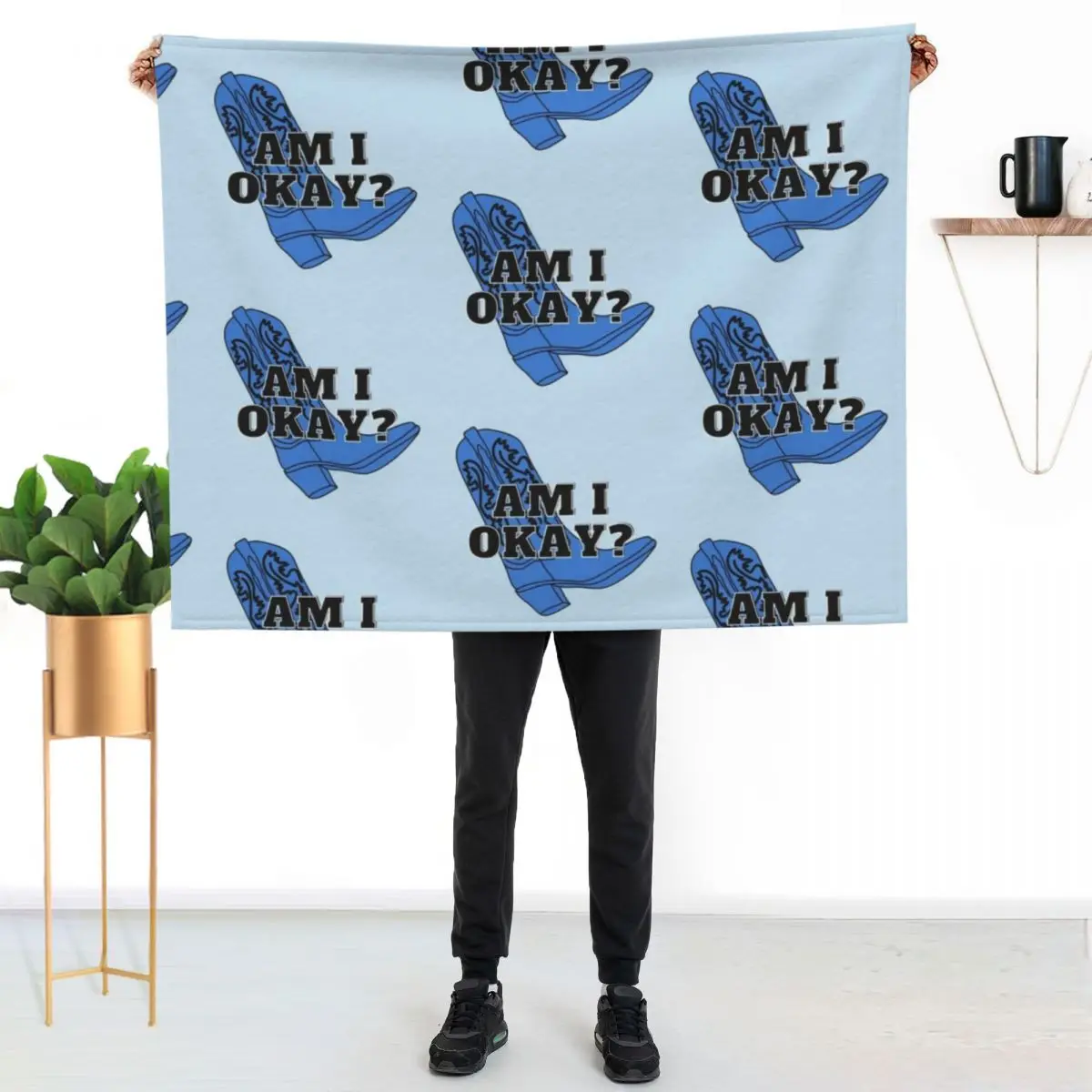 Megan Moroney- Am I Okay? Throw Blanket Bed linens Large Luxury St Blankets For Sofas warm winter bed plaid Blankets