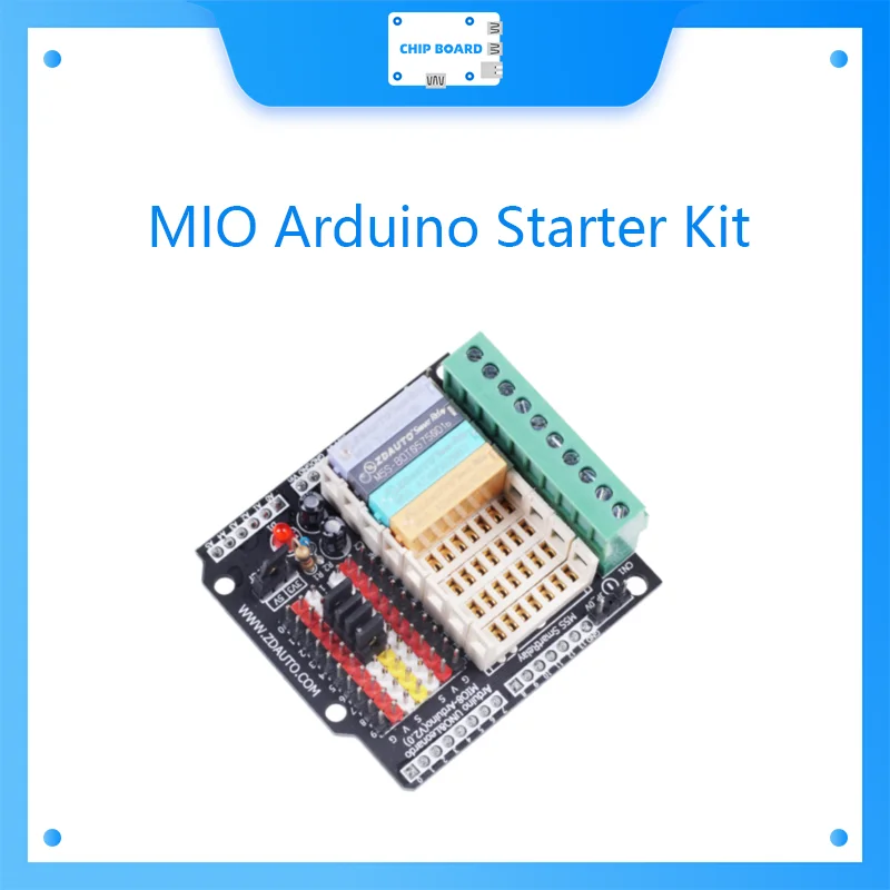 MIO Arduino Starter Kit with Expansion Board, M5S I/O modules and PLC – Compatible with Arduino UNO/ Leonardo