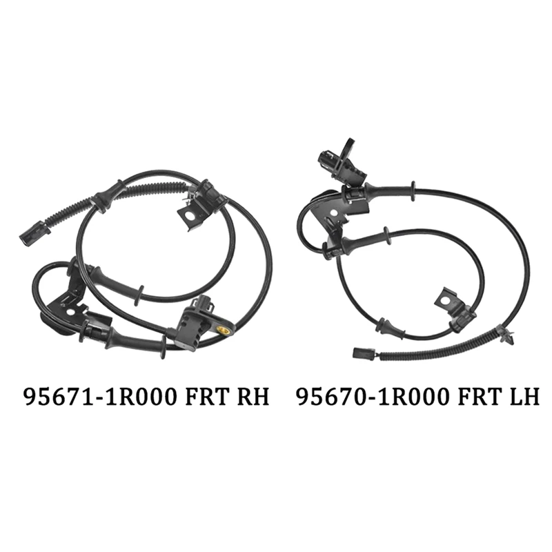 Front Rear Left Right ABS Wheel Speed Sensor 95670-1R000,95671-1R000,95680-1R000,95681-1R000 For Hyundai Accent 1.6L