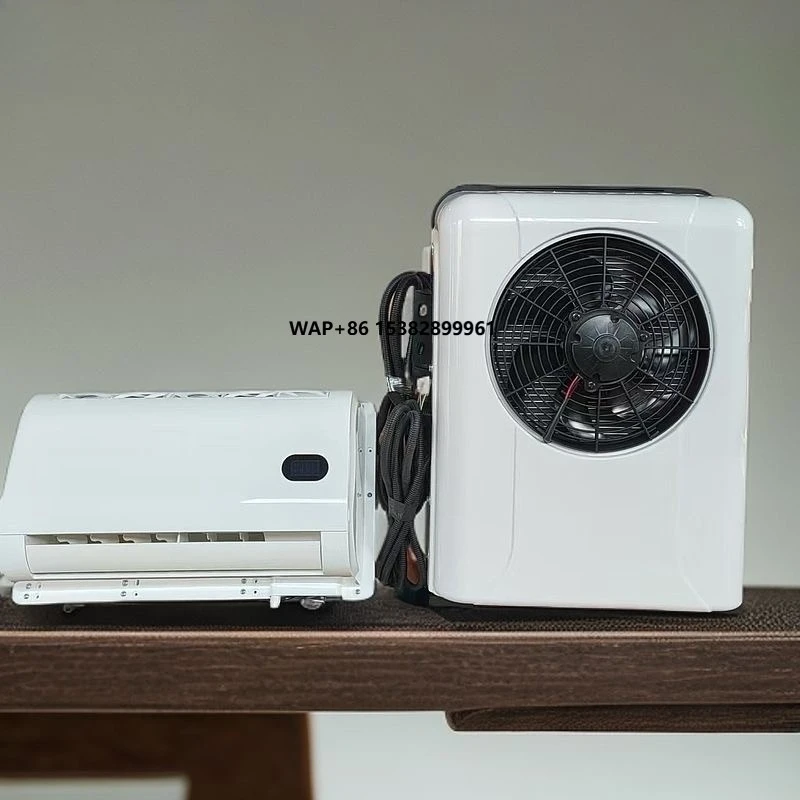 

Solar Powered 2025 New Car air Conditioning System DC 12V 24V Portable air Cooler Parking Cooler Motorhome