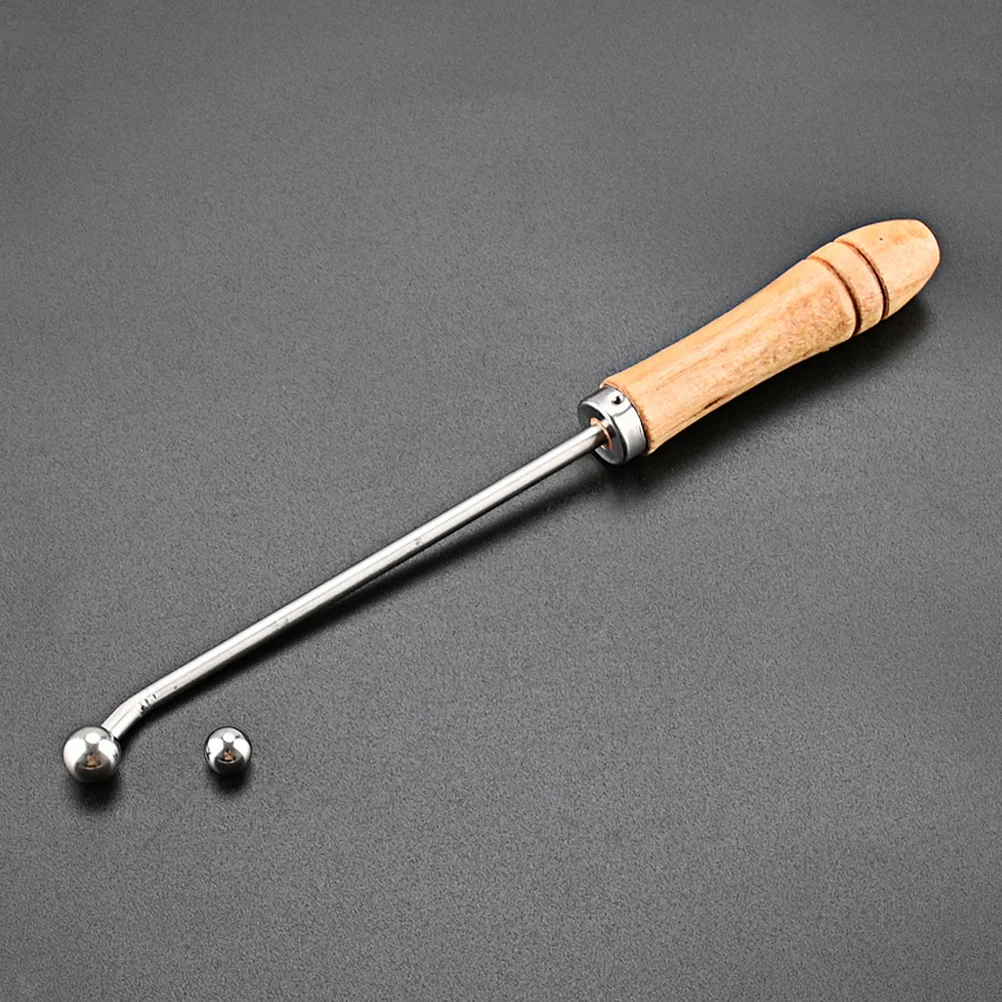 

Set for Trombone French Horn Wind Instrument Truing Dent Accessory Wooden Metal Tuning Tube Music Student Use Trumpet Truing